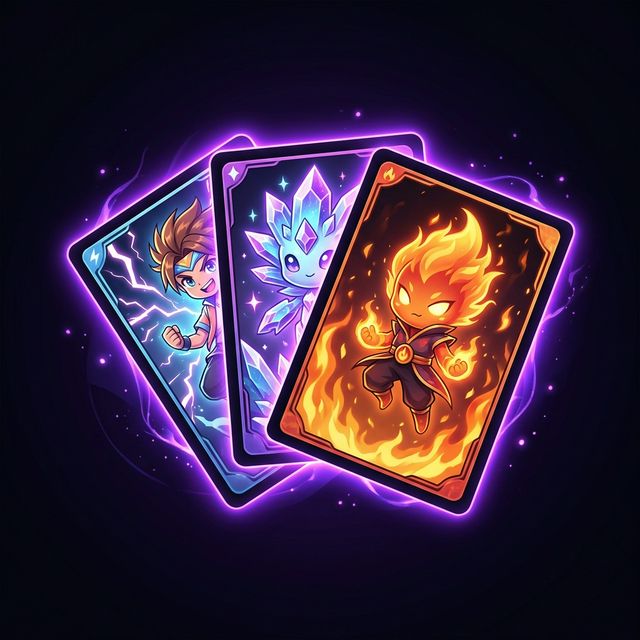 Spirit Phonics Adventure — colorful K-Pop themed trading cards with anime-style spirit characters