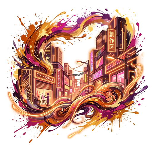 Neon City district